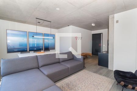 Sala de apartamento para alugar com 1 quarto, 69m² em Petrópolis, Porto Alegre