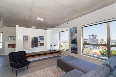 Sala de apartamento para alugar com 1 quarto, 69m² em Petrópolis, Porto Alegre