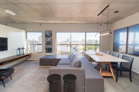 Sala de apartamento para alugar com 1 quarto, 69m² em Petrópolis, Porto Alegre
