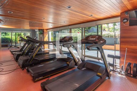 Apartamento para alugar com 69m², 1 quarto e 2 vagas Apartamento para alugar com 69m², 1 quarto e 2 vagasÁrea comum - Academia