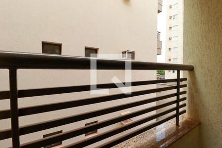 Sacada sala de apartamento para alugar com 1 quarto, 47m² em Jardim Paulista, Ribeirão Preto
