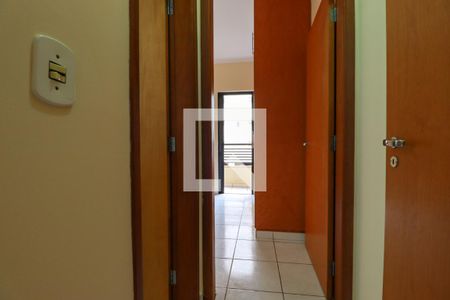 Corredor Sala - Quarto  de apartamento para alugar com 1 quarto, 47m² em Jardim Paulista, Ribeirão Preto