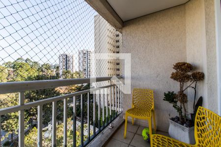 Varanda de apartamento para alugar com 3 quartos, 96m² em Tamboré, Santana de Parnaíba