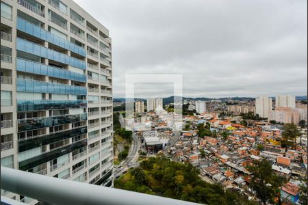 Vista da Varanda de kitnet/studio à venda com 1 quarto, 37m² em Centro, Guarulhos