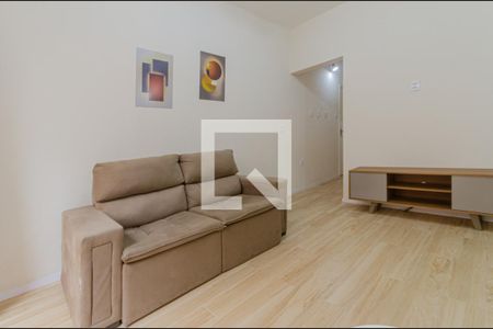 Sala / Cozinha de apartamento para alugar com 1 quarto, 42m² em Menino Deus, Porto Alegre