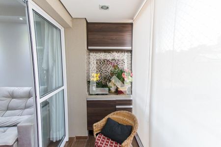 Varanda da Sala de apartamento à venda com 2 quartos, 64m² em Vila Paiva, São Paulo