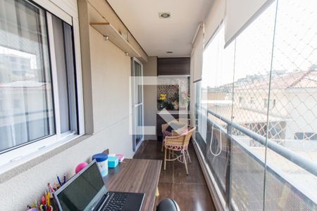 Varanda da Sala de apartamento à venda com 2 quartos, 64m² em Vila Paiva, São Paulo