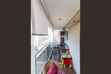 Varanda da Sala de apartamento à venda com 2 quartos, 64m² em Vila Paiva, São Paulo