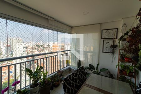 Varanda de apartamento à venda com 2 quartos, 70m² em Chácara Seis de Outubro, São Paulo