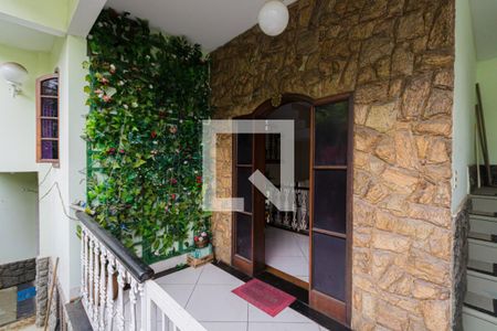 Varanda de Entrada de casa de condomínio à venda com 4 quartos, 491m² em Anil, Rio de Janeiro
