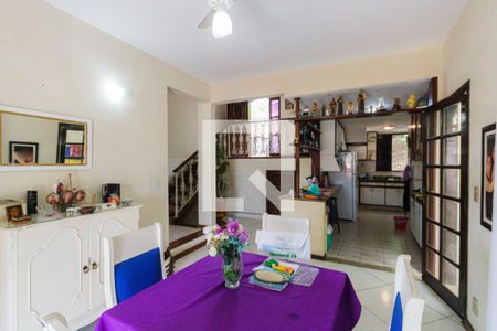 Sala de Jantar de casa de condomínio à venda com 4 quartos, 491m² em Anil, Rio de Janeiro