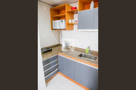 Cozinha de kitnet/studio à venda com 1 quarto, 46m² em Centro, Santo André
