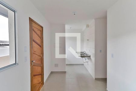 Sala e Cozinha Integrada  de apartamento para alugar com 2 quartos, 34m² em Jardim Matarazzo, São Paulo