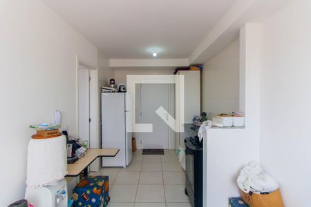 Sala/Cozinha de apartamento à venda com 1 quarto, 32m² em Jardim Planalto, São Paulo