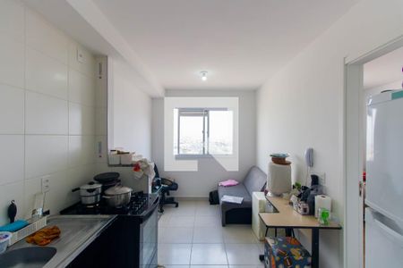 Sala/Cozinha de apartamento à venda com 1 quarto, 32m² em Jardim Planalto, São Paulo