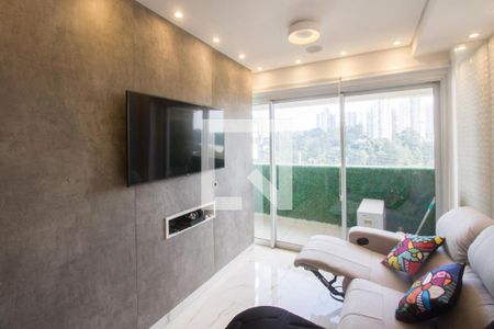 Sala de apartamento para alugar com 1 quarto, 49m² em Santo Amaro, São Paulo