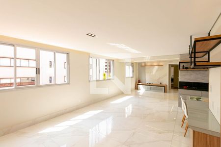 Sala de apartamento para alugar com 3 quartos, 110m² em Serra, Belo Horizonte