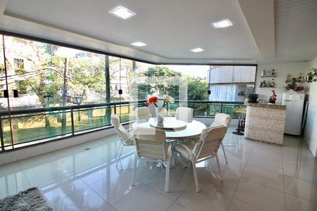 Varanda da Sala de apartamento à venda com 4 quartos, 193m² em Recreio dos Bandeirantes, Rio de Janeiro