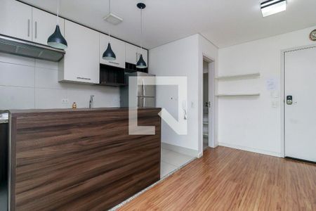 Sala de apartamento à venda com 1 quarto, 43m² em Campo Belo, São Paulo