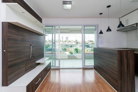 Sala de apartamento à venda com 1 quarto, 43m² em Campo Belo, São Paulo