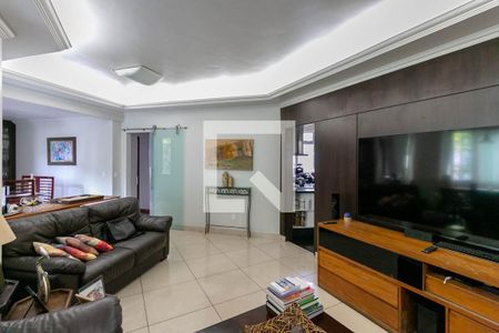 Sala de apartamento à venda com 4 quartos, 130m² em Buritis, Belo Horizonte