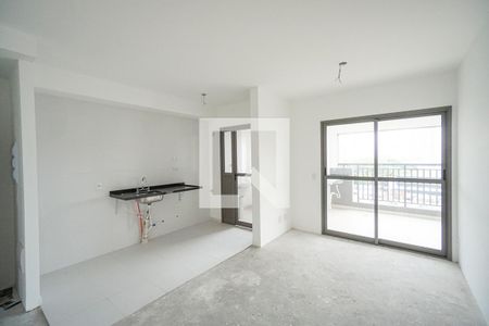 Sala e cozinha de apartamento à venda com 2 quartos, 66m² em Vila Zilda, São Paulo