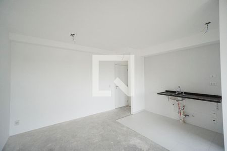 Sala e cozinha de apartamento à venda com 2 quartos, 66m² em Vila Zilda, São Paulo