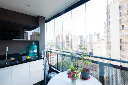 Varanda de apartamento para alugar com 1 quarto, 29m² em Pinheiros, São Paulo