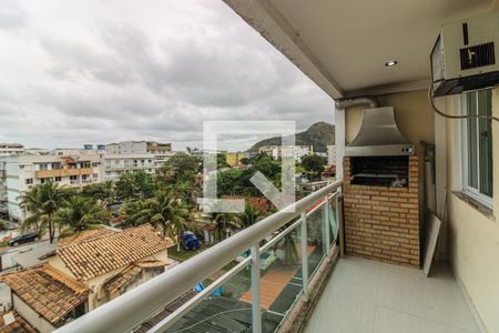 Varanda de apartamento para alugar com 2 quartos, 46m² em Recreio dos Bandeirantes, Rio de Janeiro