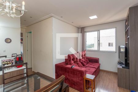 Sala de apartamento à venda com 2 quartos, 47m² em Canhema, Diadema