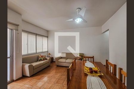Sala de apartamento para alugar com 3 quartos, 76m² em Balneario Cidade Atlantica, Guarujá