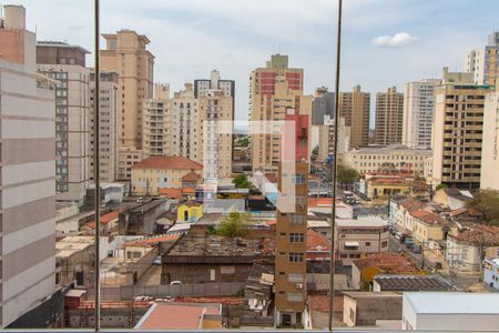 VISTA DA SALA de apartamento para alugar com 1 quarto, 45m² em Vila Lídia, Campinas