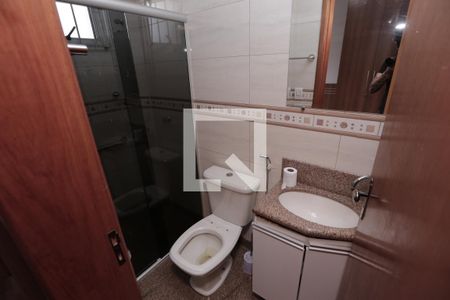 Banheiro da Suíte de apartamento à venda com 2 quartos, 100m² em Eldorado, Contagem