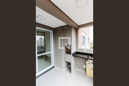 Varanda da Sala de apartamento para alugar com 2 quartos, 59m² em Vila São Pedro, Santo André