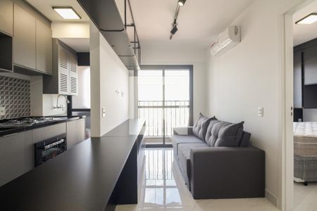 Sala  de apartamento para alugar com 1 quarto, 34m² em Vila Mafra, São Paulo