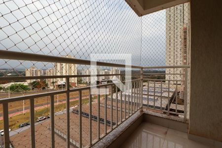 Sacada sala  de apartamento para alugar com 2 quartos, 50m² em Nova Aliança, Ribeirão Preto