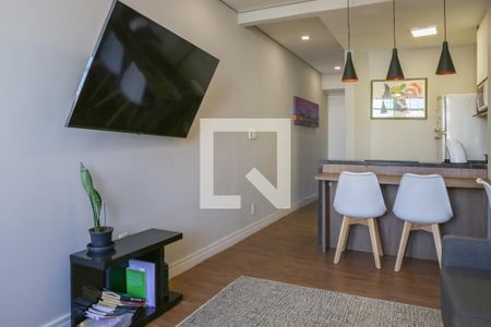 Studio para alugar com 37m², 1 quarto e sem vagaSala e Quarto