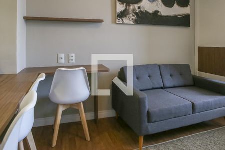 Studio para alugar com 37m², 1 quarto e sem vagaSala e Quarto