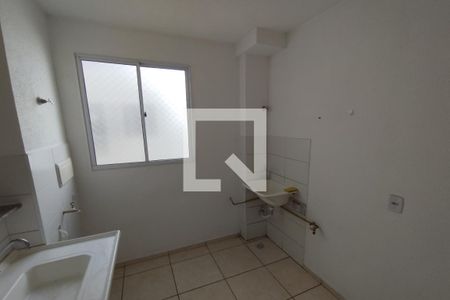 Cozinha - Lavanderia de apartamento para alugar com 2 quartos, 50m² em Jardim Silvio Passalacqua, Ribeirão Preto