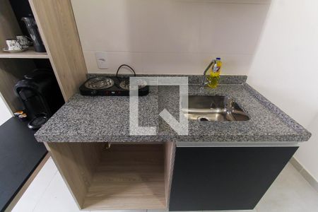 Sala/Cozinha de apartamento à venda com 1 quarto, 25m² em Tatuapé, São Paulo