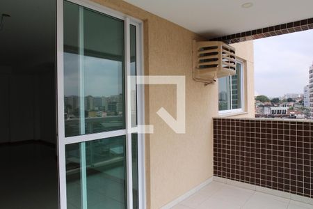 Varanda da Sala de apartamento à venda com 3 quartos, 80m² em Méier, Rio de Janeiro