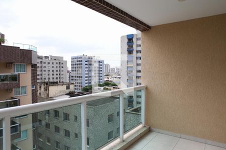 Varanda da Sala de apartamento à venda com 3 quartos, 80m² em Méier, Rio de Janeiro