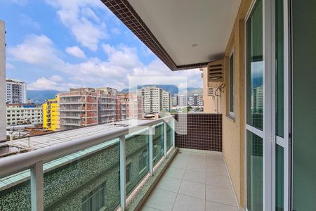 Varanda da Sala de apartamento à venda com 3 quartos, 76m² em Méier, Rio de Janeiro