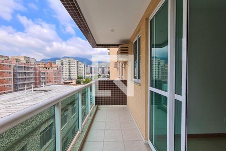 Varanda da Sala de apartamento à venda com 3 quartos, 76m² em Méier, Rio de Janeiro