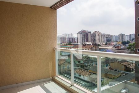 Varanda da Sala de apartamento à venda com 3 quartos, 80m² em Méier, Rio de Janeiro