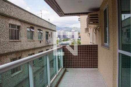 Varanda da Sala de apartamento à venda com 3 quartos, 76m² em Méier, Rio de Janeiro