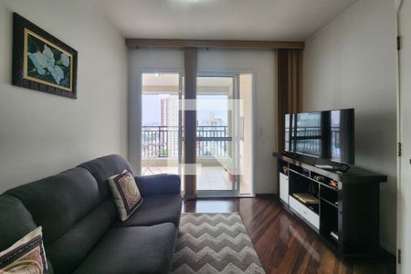 Sala de tv/estar de apartamento à venda com 3 quartos, 82m² em Santa Paula, São Caetano do Sul