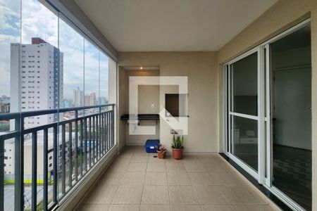 Varanda gourmet de apartamento à venda com 3 quartos, 82m² em Santa Paula, São Caetano do Sul