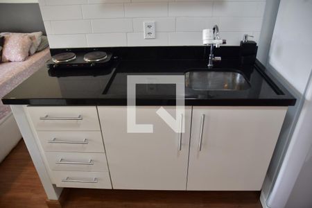 Studio à venda com 28m², 1 quarto e sem vagaCozinha