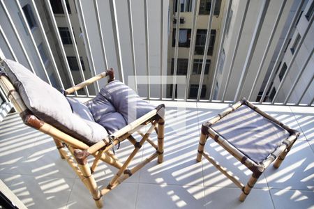 Studio à venda com 28m², 1 quarto e sem vagaVaranda